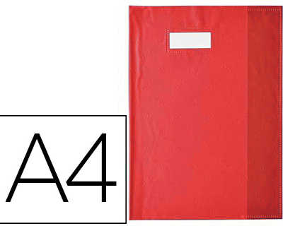 protege-cahier-elba-styl-sms-p-vc-opaque-12-100e-sans-phtalates-porte-atiquette-et-atiquette-a4-210x297mm-rouge