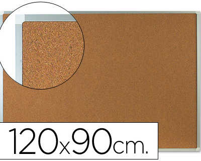 tableau-liege-q-connect-mural-cadre-aluminium-rasistance-humidita-accessoires-fixation-mur-1mm-apaisseur-120x90cm
