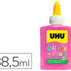 COLLE PAILLETÉE UHU COLORIS ROSE 88,5ML COLLE PAILLETÉE UHU COLORIS ROSE 88,5ML