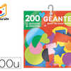 GOMMETTE GÉANTE ÉDITIONS LITO POUR LES TOUT-PETITS SACHET 200 UNITÉS