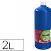 GOUACHE LEFRANC BOURGEOIS LIQU IDE REDIMIX NON TOXIQUE FLUIDE COUVRANTE PRÊTE AL'EMPLOI BLEU PRIMAIRE FLACON 2000ML GOUACHE LEFRANC BOURGEOIS LIQU IDE REDIMIX NON TOXIQUE FLUIDE COUVRANTE PRÊTE AL'EMPLOI BLEU PRIMAIRE FLACON 2000ML