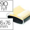 DAVIDOIR BLOCS Z-NOTES POST-IT PRO NOIR ET 1 RECHARGE 90F JAUNES 76X76MM DAVIDOIR BLOCS Z-NOTES POST-IT PRO NOIR ET 1 RECHARGE 90F JAUNES 76X76MM