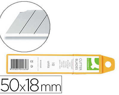 lame-rechange-q-connect-cutter-acier-inoxydable-18mm-atui-12-unitas