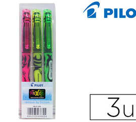 surligneur-pilot-frixion-light-acriture-1-3-3mm-encre-thermosensible-effacage-par-frottement-coloris-assortis-3unitas