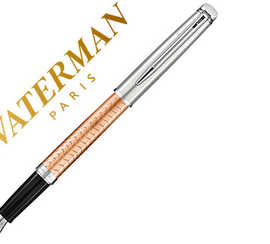stylo-plume-waterman-hamispher-e-deluxe-rose-wave-ct-pointe-moyenne