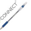 STYLO-BILLE Q-CONNECT GRIP CAOUTCHOUC COULEUR ENCRE CORPS TRANSLUCIDE BLEU STYLO-BILLE Q-CONNECT GRIP CAOUTCHOUC COULEUR ENCRE CORPS TRANSLUCIDE BLEU