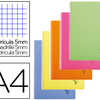 CAHIER CLAIREFONTAINE LINICOLO R RELIURE INTAGRALE ASSORTIMENT FRESH A4 21X29,7CM 100 PAGES 90G 5X5MM