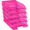 CORBEILLE ACOURRIER CEP FIRST TONIC POLYPROPYLENE ANTICHOC PRAHENSION FACILE 350X255X65MM COLORIS ROSE CORBEILLE ACOURRIER CEP FIRST TONIC POLYPROPYLENE ANTICHOC PRAHENSION FACILE 350X255X65MM COLORIS ROSE