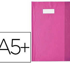 protege-cahier-elba-styl-sms-p-vc-opaque-12-100e-sans-phtalates-porte-atiquette-et-atiquette-170x220mm-rose