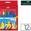 FEUTRE FABER CASTELL SCOLAIRE POINTE ROBUSTE CAPUCHON VENTILA LAVABLE COULEURS ASSORTIES ATUI 12 UNITAS