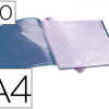 PROTEGE-DOCUMENTS LIDERPAPEL P OLYPROPYLENE COUVERTURE FLEXIBLE 40 POCHETTES FIXES A4 210X297MM BLEU OPAQUE PROTEGE-DOCUMENTS LIDERPAPEL P OLYPROPYLENE COUVERTURE FLEXIBLE 40 POCHETTES FIXES A4 210X297MM BLEU OPAQUE