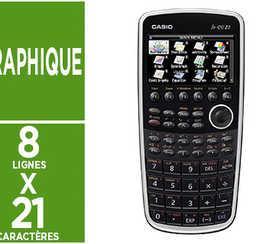 calculatrice-casio-graphique-fx-cg20-21-chiffres-cran-g-ant-lcd-8-lignes-connexion-pc-graphique-188-5x89-5x20-6mm-230g