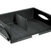 CORBEILLE ACOURRIER MAXI LEIT Z JUMBO PLASTIQUE INTERCALAIRE CENTRAL AMOVIBLE A3/A4 490X125X385MM COLORIS NOIR CORBEILLE ACOURRIER MAXI LEIT Z JUMBO PLASTIQUE INTERCALAIRE CENTRAL AMOVIBLE A3/A4 490X125X385MM COLORIS NOIR