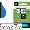 RUBAN TITREUSE DYMO D1 12MMX7M COLORIS IMPRESSION NOIR/BLEU RUBAN TITREUSE DYMO D1 12MMX7M COLORIS IMPRESSION NOIR/BLEU