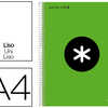 CAHIER SPIRALE LIDERPAPEL SÉRI E ANTARTIK A4 210X297MM 120F 100G/M2 UNI 4 TROUS COIL-LOCK COLORIS VERT FLUO CAHIER SPIRALE LIDERPAPEL SÉRI E ANTARTIK A4 210X297MM 120F 100G/M2 UNI 4 TROUS COIL-LOCK COLORIS VERT FLUO