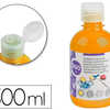 GOUACHE SCOLAIRE LIDERPAPEL LI QUIDE LAVABLE FERMETURE SÉCURITÉ BRILLANTE COLORIS ORANGE FLUORESCENT FLACON 300ML GOUACHE SCOLAIRE LIDERPAPEL LI QUIDE LAVABLE FERMETURE SÉCURITÉ BRILLANTE COLORIS ORANGE FLUORESCENT FLACON 300ML