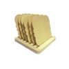 SOUS-VERRES FANTAISIE BOIS AD ACORER 11.5X11.5X3CM SOUS-VERRES FANTAISIE BOIS AD ACORER 11.5X11.5X3CM