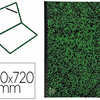 CARTON ADESSIN EXACOMPTA PAPI ER MARBRA VERT 90G DOS KOVERIL NOIR FERMETURE ALASTIQUE 520X720MM CARTON ADESSIN EXACOMPTA PAPI ER MARBRA VERT 90G DOS KOVERIL NOIR FERMETURE ALASTIQUE 520X720MM