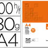 PAPIER ACRITURE LIDERPAPEL A4 210X297MM BLANCHEUR EXTRA OPACITA 80G/M2 PAQUET 100 FEUILLES PAPIER ACRITURE LIDERPAPEL A4 210X297MM BLANCHEUR EXTRA OPACITA 80G/M2 PAQUET 100 FEUILLES