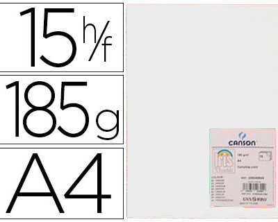 papier-cartonna-canson-iris-vi-valdi-a4-210x297mm-185g-spacial-art-travaux-manuels-coloris-blanc-pochette-15f