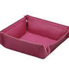 VIDE POCHE CARPENTRAS CUIR GRAINÉ COLORIS ROSE VIDE POCHE CARPENTRAS CUIR GRAINÉ COLORIS ROSE