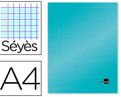 cahier-piqua-liderpapel-couver-ture-plastique-souple-a4-21x29-7cm-96-pages-sayes-coloris-bleu