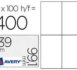 atiquette-adhasive-avery-laser-opaque-tres-blanche-99-1x139mm-bo-te-400-unitas