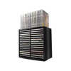 TOUR RANGEMENT FELLOWES SPRING RESSORTS RANGEMENT VERTICAL 30 CD 18 CD SUPPLÉMENTAIRES TOTAL 48 CD NOIR