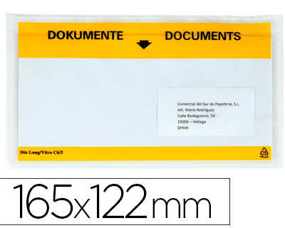 enveloppe-porte-documents-q-co-nnect-auto-adh-sive-165x122mm-texte-anglais-allemand-impression-noir-jaune-bo-te-100u