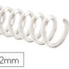 SPIRALE Q-CONNECT PLASTIQUE TR ANSPARENT RELIEUR PAS 32 5:1 80F CALIBRE 1.8MM DIAMETRE 12MM