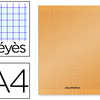 CAHIER PIQUA LIDERPAPEL COUVER TURE PLASTIQUE SOUPLE A4 21X29,7CM 96 PAGES SAYES COLORIS ORANGE CAHIER PIQUA LIDERPAPEL COUVER TURE PLASTIQUE SOUPLE A4 21X29,7CM 96 PAGES SAYES COLORIS ORANGE