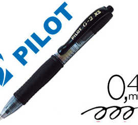 stylo-bille-pilot-mini-g2-pixi-es-acriture-moyenne-0-4mm-ratractable-coloris-noir