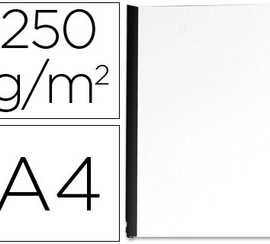 couverture-q-connect-carton-25-0g-grain-cuir-pour-reliure-format-a4-coloris-blanc-paquet-100-unitas