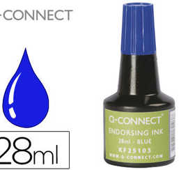 encre-atampons-q-connect-pour-feutre-ou-mousse-coloris-bleu-flacon-28ml