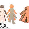 BONHOMME MOUSSE OZ INTERNATIONAL LA FAMILLE COLORIS ASSORTIS SACHET 20 UNITÉS BONHOMME MOUSSE OZ INTERNATIONAL LA FAMILLE COLORIS ASSORTIS SACHET 20 UNITÉS