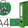 CLASSEUR LEVIER LIDERPAPEL A4 DOCUMENTA CARTON REMBORDA 1,9MM DOS 52MM RADO MATALLIQUE COLORIS VERT CLASSEUR LEVIER LIDERPAPEL A4 DOCUMENTA CARTON REMBORDA 1,9MM DOS 52MM RADO MATALLIQUE COLORIS VERT