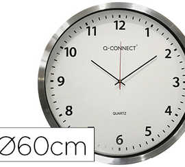 horloge-q-connect-murale-desig-n-actuel-grande-lisibilita-1-pile-aa-non-fournie-diametre-60cm-gris-chroma