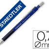 PORTE-MINE STAEDTLER MARS MICR O 0.7MM EMBOUT ET AGRAFE MATALLIQUES GRIP CAOUTCHOUC AMORTISSEUR MINE