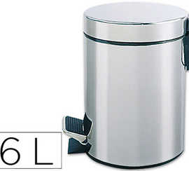 poubelle-q-connect-matallique-effet-miroir-padale-6l-300x210mm