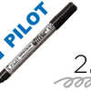 MARQUEUR PILOT FEUTRE PERMANEN T ENCRE MATALLIQUE POINTE BISEAUTAE MEDIUM POLYACATATE 4.5MM ARGENT