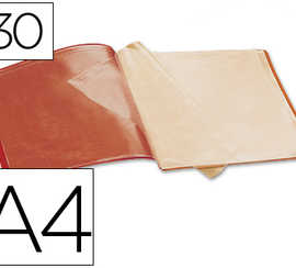 protege-documents-liderpapel-p-olypropylene-couverture-flexible-30-pochettes-fixes-a4-210x297mm-rouge-opaque