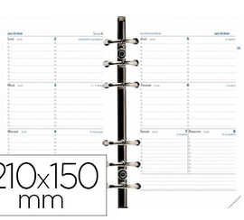 calendrier-quo-vadis-16-mois-1-semaine-2-pages-21x15cm-timer-21-recharge
