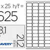 ATIQUETTE ADHASIVE AVERY EXPAD ITEUR LASER JET D'ENCRE 38.1X21.2MM TRANSPARENTE ENLEVABLE SANS TRACE 1625 UNITAS ATIQUETTE ADHASIVE AVERY EXPAD ITEUR LASER JET D'ENCRE 38.1X21.2MM TRANSPARENTE ENLEVABLE SANS TRACE 1625 UNITAS