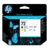 HP C9384A N°72 Tete d'imp Noir Mat & J HP C9384A N°72 Tete d'imp Noir Mat & J