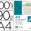 PAPIER VERGÉ LIDERPAPEL A4 90G/M2 FILIGRANÉ HAUTE GAMME UNICOLORE BLANC PAQUET 100F PAPIER VERGÉ LIDERPAPEL A4 90G/M2 FILIGRANÉ HAUTE GAMME UNICOLORE BLANC PAQUET 100F