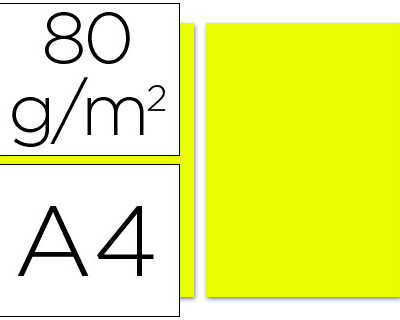 papier-couleur-liderpapel-multifonction-a4-80g-m2-unicolore-citron-paquet-100-feuilles
