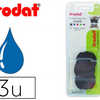 RECHARGE TAMPON TRODAT 4630 BL EU BLISTER 3 UNITAS RECHARGE TAMPON TRODAT 4630 BL EU BLISTER 3 UNITAS