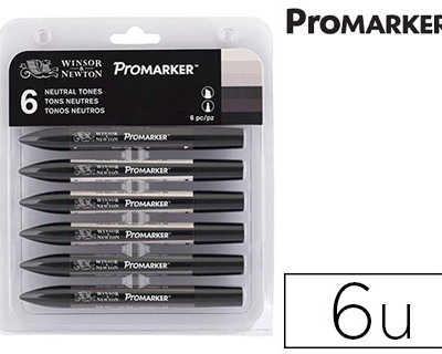 marqueur-professionnel-w-n-pro-marker-double-pointe-tons-neutres-gris-froid-noir-set-6-unitas