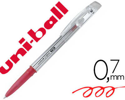 roller-uniball-tsi-encre-gel-e-ffacable-pointe-moyenne-traca-0-7mm-coloris-rouge