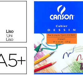 cahier-dessin-piqua-canson-a5-17x22cm-16-pages-120g-uni